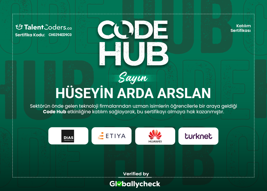 Hüseyin Arda Arslan - Computer Engineering Student at Bogazici ...